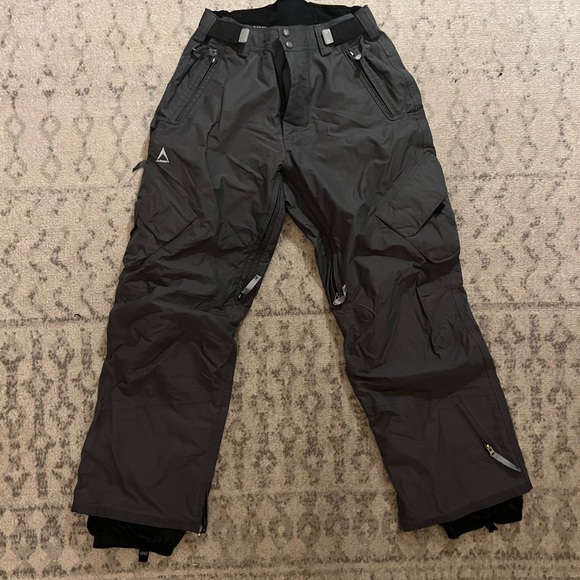 Sessions (unisex) dark gray ski pants - Picture 2 of 4